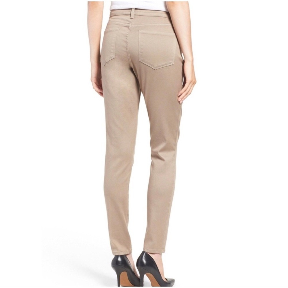 NYDJ Jeans Ami Skinny Legging Tan Khaki High Rise‎ Stretch 10 Classic